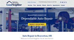 Desktop Screenshot of beavertonautoservice.com